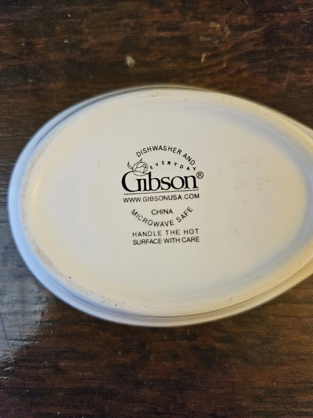Gibson White Ceramic Holiday Spoon Rest with Holly, Berries & Pinecone